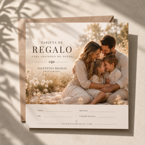 Regalo - Sesión familiar