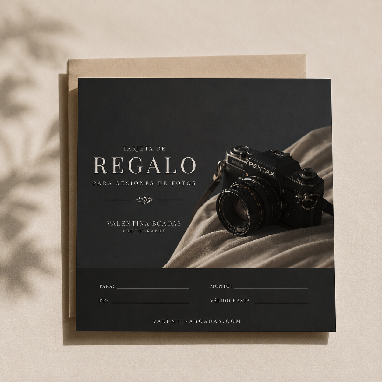 Regalo - Sesión de Fotos