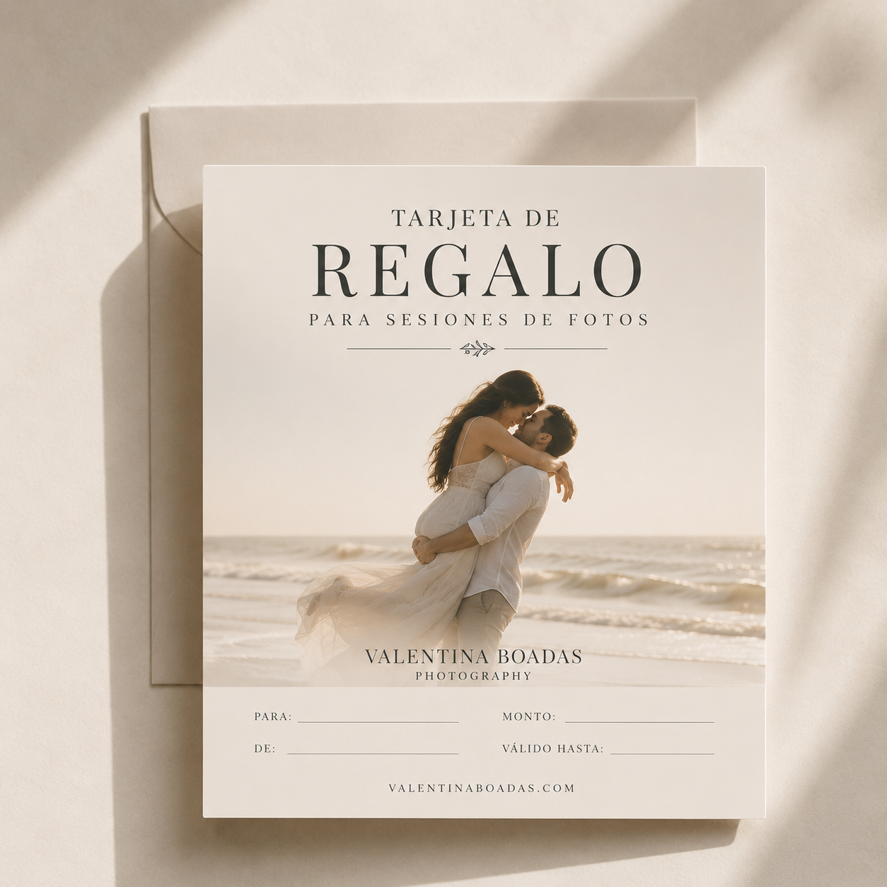 Regalo - Sesión Postboda